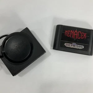 Sega Genesis Menacer Game Cartridge and Sensor Model 1658 - Picture 1 of 6