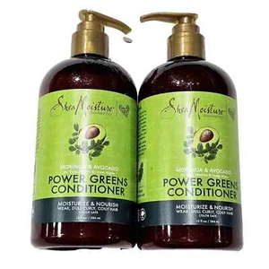 4 Pack Shea Moisture Moringa & Avocado Kale Matcha Green Algae Conditioner 13oz - Picture 1 of 1