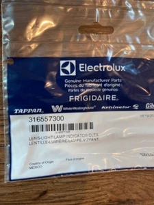 New Genuine OEM Electrolux Frigidaire Oven Range Indicator Light Lens 316557300 - Picture 1 of 1
