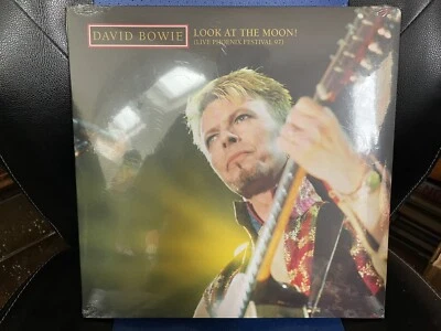 DAVID BOWIE BRILLIANT LIVE ADVENTURES LOOK AT THE MOON! PHOENIX FESTIVAL 3 VINYL - Image 1 of 4