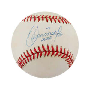 Orlando Hernandez New York Yankees Autographed Signed OAL Gene Budig Ball (JSA)