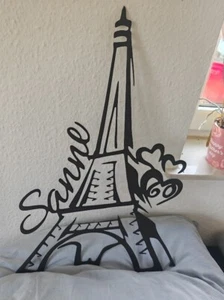 Eiffelturm, La Tour Eiffel, the Eiffel Tower, personalisierbar von H 60-H 100cm - Picture 1 of 38