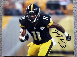 Markus Wheaton Pittsburgh Steelers Autografato 8x10 Foto W / COA - Picture 1 of 1