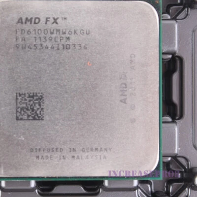 AMD FX-6100 Processor 3.3GHz FD6100WMW6KGU Socket AM3+ CPU 95W - Image 1 of 4