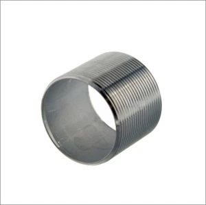 Mild Steel Black Running Nipple Pipe Fitting - Picture 1 of 1