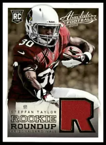 2013 Panini Absolute #16 Stepfan Taylor Rookie Roundup Arizona Cardinals - Imagen 1 de 2