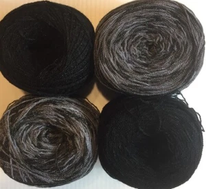 Hilo Crystal Lace .2 Colors 60&349. Acry/Rayon. 900 yards per ball. 1 lot of 4 - Picture 1 of 3