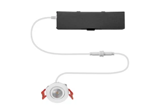 2in LED Recessed Light Single Adjustable Gimble Kit Slim Round Soft White 370 6W - Picture 1 of 3