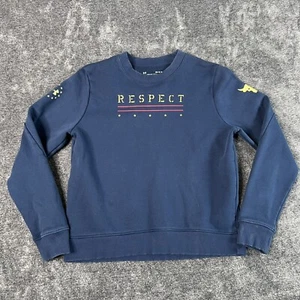 Under Armour Project Rock Crewneck Sweatshirt Youth Kids Medium Blue Respect - Picture 1 of 9