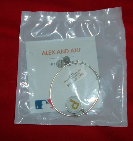 Pittsburgh Pirate Baseball Alex and Ani Womens Stack Bracelet MLB NEW SGA Silver Cover