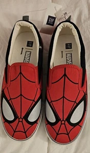 GAP × MARVEL Spiderman Canvas Slide On Shoes - Picture 1 of 5
