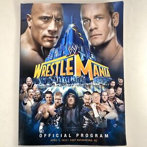 Wrestlemania 29 Hall of Fame 2013 Signed Program Dusty Rhodes Jimmy Hart + More