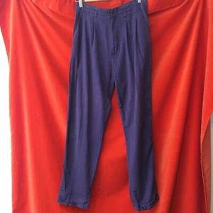 Willi Wear Vintage 80s Tapered Cotton Hose Lila Gr. 31 - Bild 1 von 9