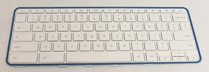 NSK-G30SQ Hp Keyboard White W/Blue Frame Us Chromebook 11 Series "GRADE A" - Picture 1 of 1