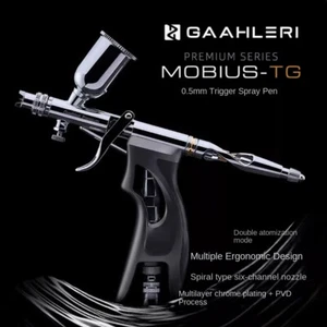 Gaahleri Spraying Spray Airbrush Mobius-TG ROUND & FAN CAP 0.5MM Painting Tool - Picture 1 of 5