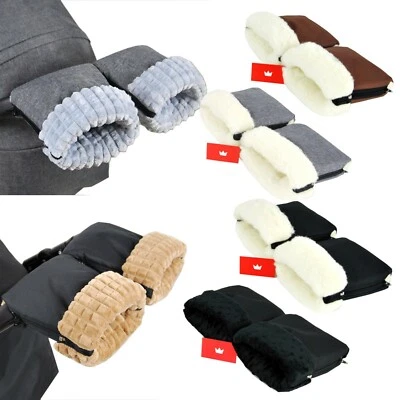 BabyLux Handmuff für Kinderwagen Buggy MUFF Reißverschluss Handwärmer Handschuhe - Bild 1 von 2