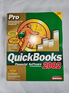 2002 QuickBooks Pro for Small Business Intuit Software with KEY / CODE - Picture 1 of 10