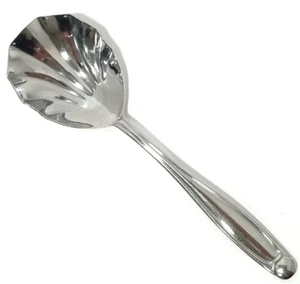 Oneida Alexandria Servierlöffel 9" überbacken 18/0 Edelstahl schwer glänzend - Bild 1 von 8
