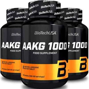 AAKG 1000 - 100-200 Tablets - 2000 mg - muscle pumps energy L-Arginine endurance - Picture 1 of 8