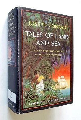 Tales of Land and Sea - Joseph Conrad, Richard Powers, 1953 hc, Hanover House Foto 1 de 4