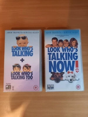 Look Who's Talking, Look Who's Talking Too, Look Who's Talking Now VHS Bundle  - Image 1 of 4