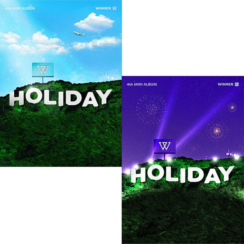 WINNER [HOLIDAY] Album PHOTO BOOK 2 Ver SET 2CD+2Photo Book+10 Card+2 Sticker Foto 1 de 4