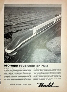 Original Railroad & Trains ADs: 160-mph revolution on rails - Picture 1 of 2