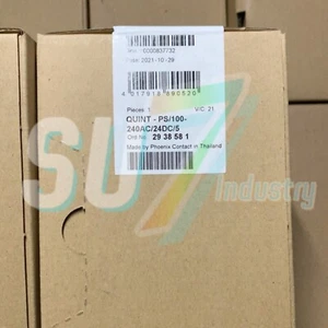 Fuente de alimentación cerrada Phoenix 2938581 QUINT AC-DC 24V# 1 pieza nueva en caja - Imagen 1 de 5