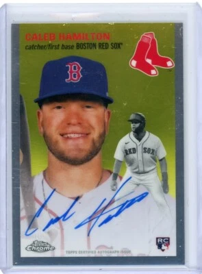 2024 Topps Chrome Platinum Rookie CALEB HAMILTON Auto No. CPA-CH! - Image 1 of 2