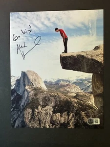 Alex Honnold Rare autographed signed rock climb Free Solo photo Beckett BAS coa - Picture 1 of 1