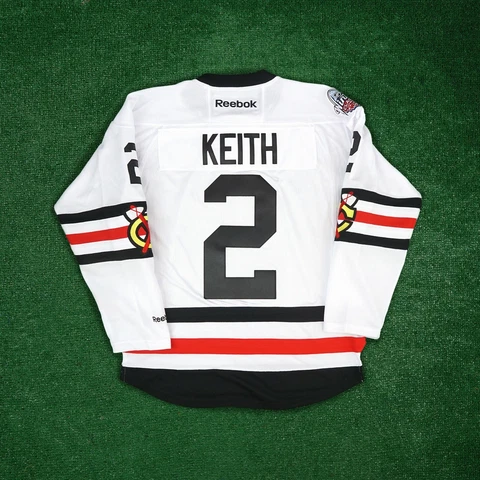 Duncan Keith Reebok 2017 Chicago Blackhawks Winter Classic Men's Premier Jersey Cover