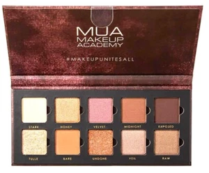 MUA VELVET NUDES 10 SHADE EYESHADOW PALETTE VEGAN FORMULA BRAND NEW & SEALED. - Picture 1 of 2