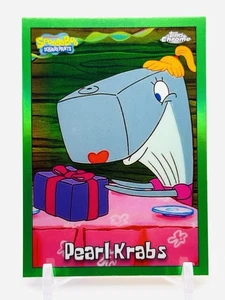 PEARL KRABS - SP KELP REFRACTOR VERDE #10 - 2025 Topps Cromo Bob Esponja 25 - Imagen 1 de 2