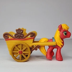 2015 My Little Pony FiM Sweet Apple Acres 2" Big McIntosh mit Cart Figur Hasbro - Bild 1 von 4