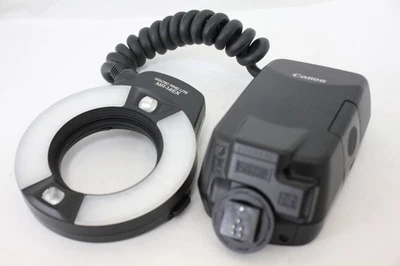 Canon MR-14EX Macro Ring Flash TTL for EOS Excellent Condition JAPAN - Image 1 of 4