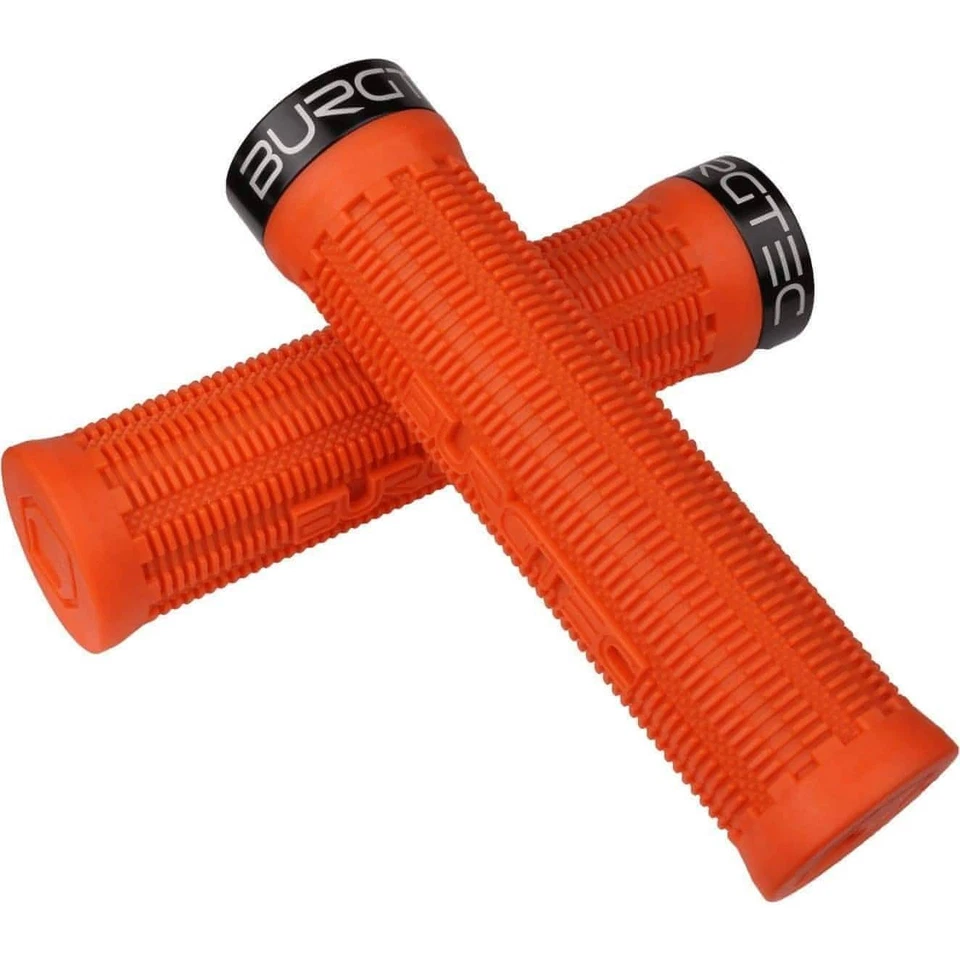 Burgtec Bartender Pro Greg Minnaar Signature Grips Orange Grip Cycling Bike - Image 1 of 1
