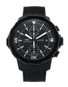 IWC Aquatimer IW379502 Steel 44mm Black Dial Watch - Picture 1 of 6