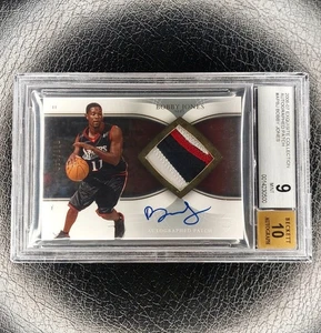 BGS 9 BOBBY JONES /100 Rookie Patch Auto RPA 2006 Exquisite Collection SIXERS - Picture 1 of 2