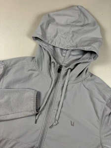 Vuori Sunday Element Track Jacket Men’s Size Medium Gray Heather V265 - Picture 1 of 8