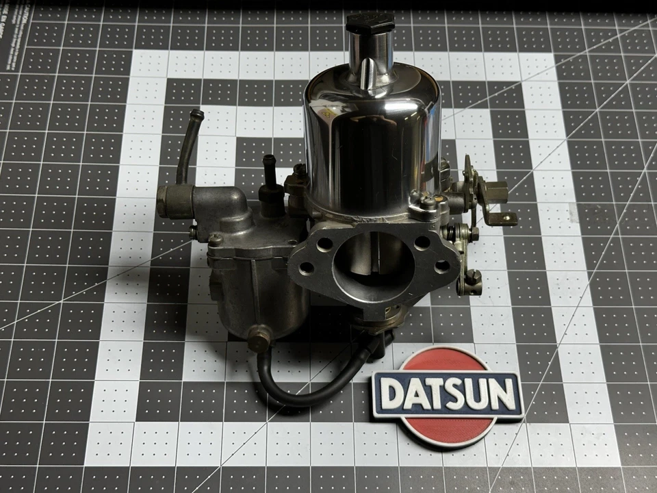 1972 Datsun 240z Hitachi HJG46W Round Top SU Front Carburetor 3 Screw - Image 1 of 4