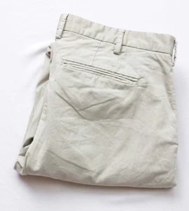 ASKET Chino Trousers mens Pants size W31 L32 S Small Regular khaki STRETCH - Picture 1 of 9