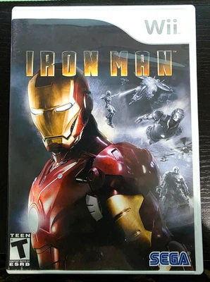 Iron Man (Nintendo Wii, 2008) With Manual Tested - Image 1 of 3