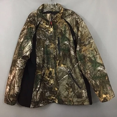 10X Realtree Camo Quilted Hunting Jacket 3XL - Image 1 of 4
