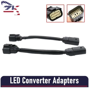 For 2015-2023 Dodge Charger with Xenon Headlight Xenon-to-LED Converter Adapters - Picture 1 of 16