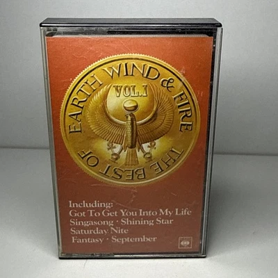 EARTH WIND & FIRE - THE BEST OF earth wind & fire VOL 1 - Cassette Tape - Image 1 of 4