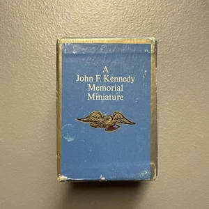 1966 Random House Miniature "A John F. Kennedy Memorial Miniature" Full Set - Imagen 1 de 6