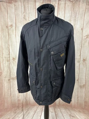 G Star Raw Jacket Coat Mens XL Black Sandhurst Military Utility Cargo Chore - Image 1 of 4