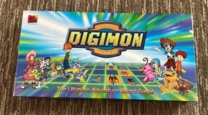 Digimon Digital Monsters Gioco da Tavolo Fox Kids TV Show Vintage Completo! - Foto 1 di 3