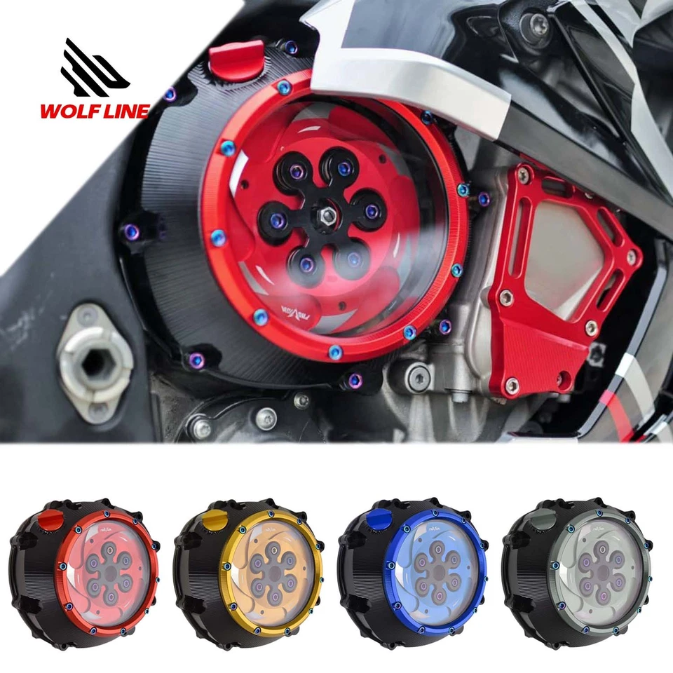 Kit de protección del motor de placa de presión de cubierta de embrague para BMW S1000R S1000XR S1000RR Foto 1 de 4