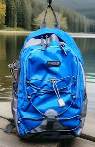Free Knight Performance blau Tagestasche Rucksack Wandern klein 12" × 9" x 6" sehr guter Zustand  - Bild 1 von 14